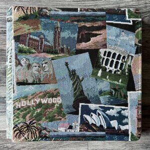 USA Travel Tapestry Original 12×12 Album w/ Natural Pages